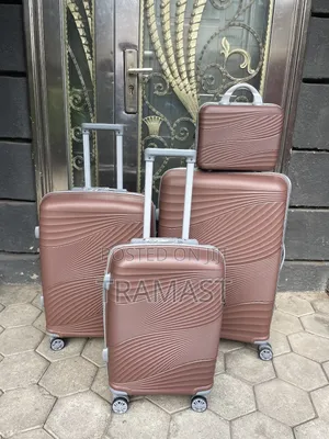 Teng Fei 4 Set Luggage With Kit Bag (Brown)