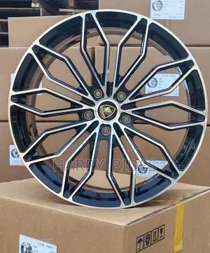 22 Custom Forged Alloy Rim – Black Silver Finish