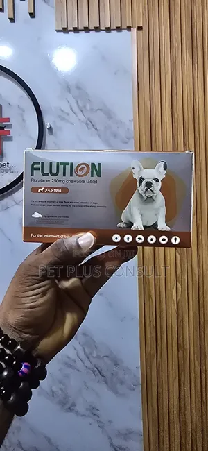 Flution Tick and Flea Tablet 4.5 to 10kg