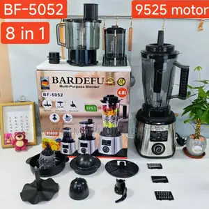 Bardefu 8 in 1 Blender ,Juicer, Meat Grinder,Dry Mill Func - 9500w