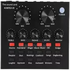Sound Card V8 Voice Changer Device