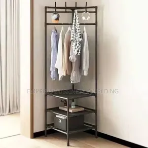 3 Layers Clothes Hanger and Organizer for Small Corner Space