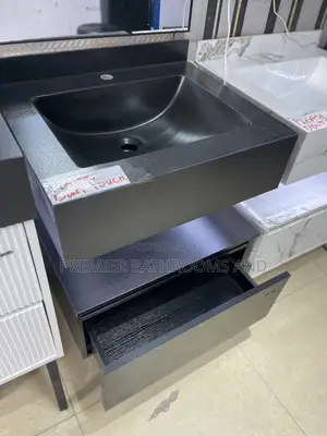 Black Marble Hanging Basin