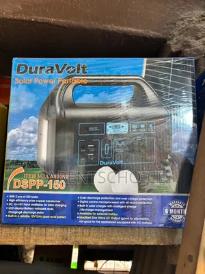 Duravolt 150w Solar Inverter With Dual Bulbs