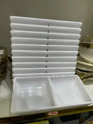 Divider Snack/Sauce Plates