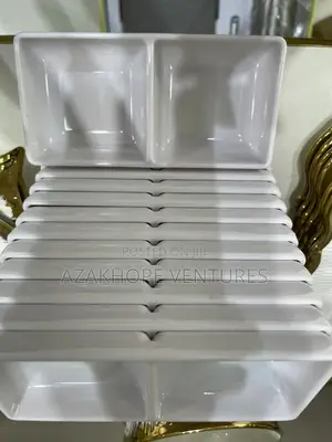 Divider Snack/Sauce Plates