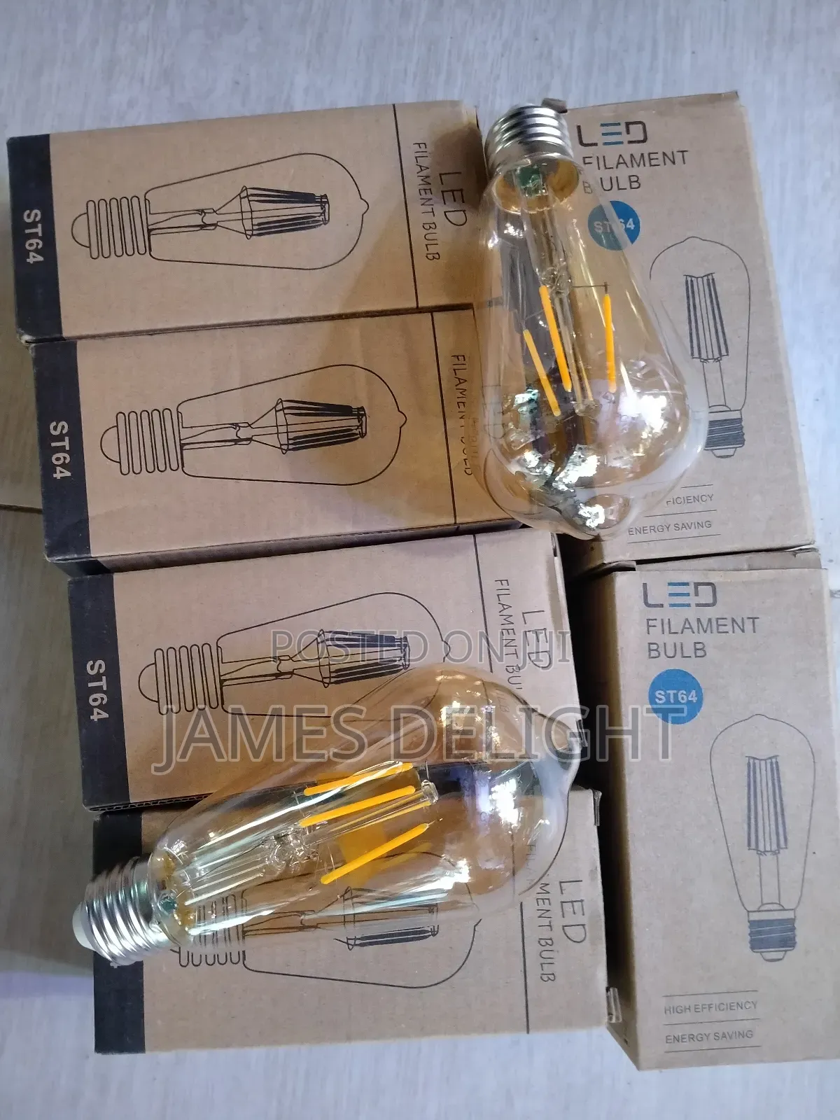 St64 Led Filament Bulb