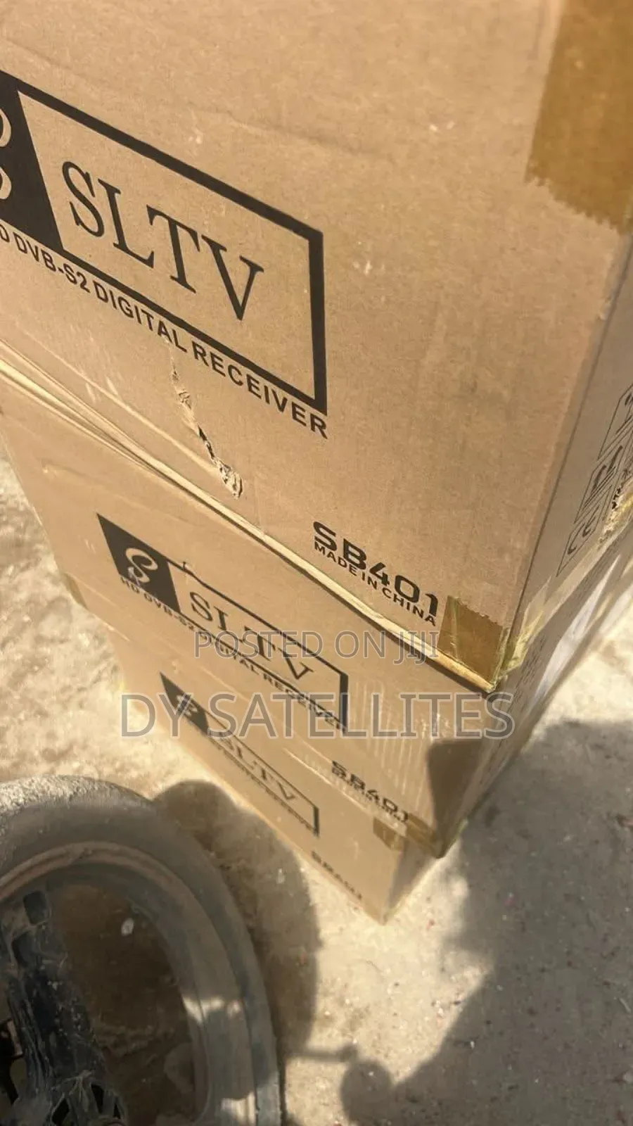SLTV 401 Decoder and Dish