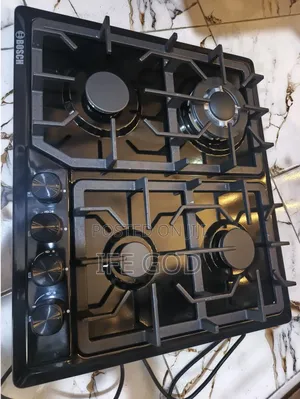Original Quality Bosch Built-in 4 Burners Black Stainless Gas Cooker