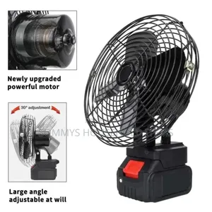 Portable Wireless Charging Fan With 1 Rechargeable Battery