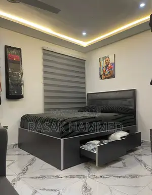 Bed Frame 4 and Have by 6 Black