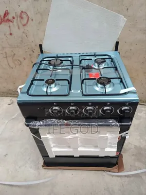 Original Midea Standing 4 Burners 50x50cm Gas Cooker With Oven Etc.