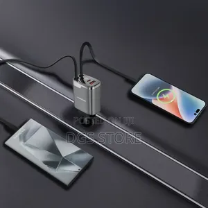 Porodo 111w Car Charger Lightning Usb C Pd 45w Qc 36w