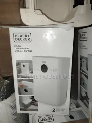 Black Decker Portable 2liters Dehumidifier
