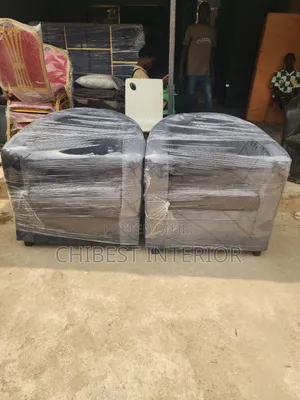 Brand New Grey Padded Sofa Chair