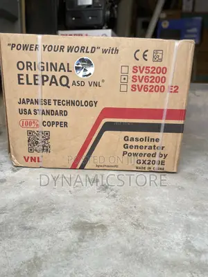 Elepaq Asd 3.5kva Manual Generator