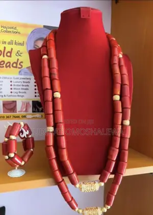 Red Glass Beads