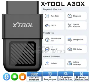 Xtool A30x Car Scanner With 31+ Services Reset Lifetime Free Update