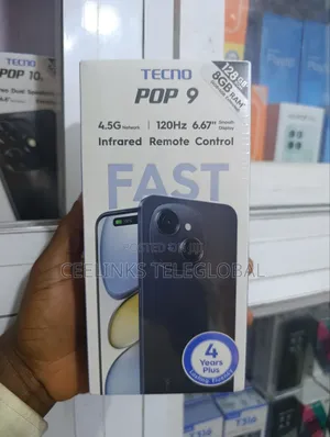 New Tecno Pop 9 128 GB Black
