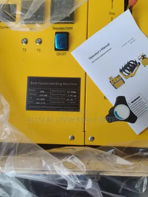 Hdpe Butt Fusion Welding Machine 63mm X 200mm (Nous Parlons Français)