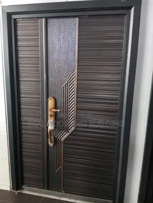 4ft X 7ft Security German Cast Door.(74fal)