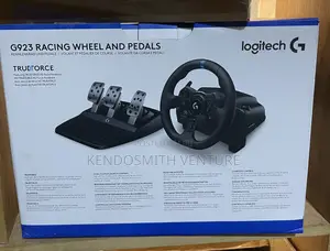 Logitech G923 Racing Wheel Pedals – Trueforce | Ps5 / Ps4 / Pc Etc
