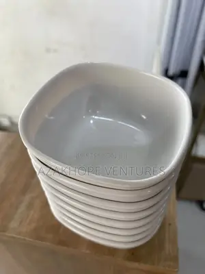White Ceramic or Melamine Bowls