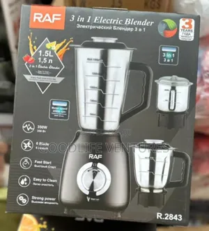 3-in-1 Raf Electric Blender