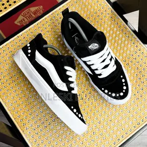 Original Vans Knu Skool Pearls-black Sneakers