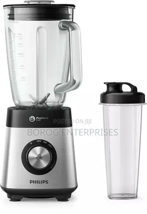 Philips Blender Problend Tech 1000w 2l Glass Jar-Hr3573/91