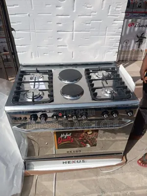 Semi Industrial Nexus Gas 4+2 Automatic With Oven 90cm
