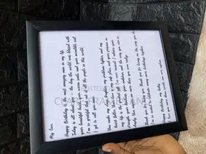 Unique Personalized Affirmation Frame
