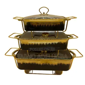 Luxury Ceramic Food Warmer Casserole Dish Set