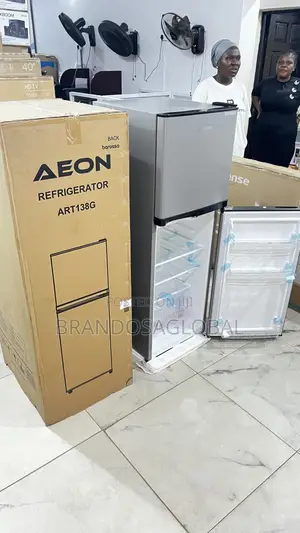 Aeon 138l Compact Family Double Door Fridge Art-138g