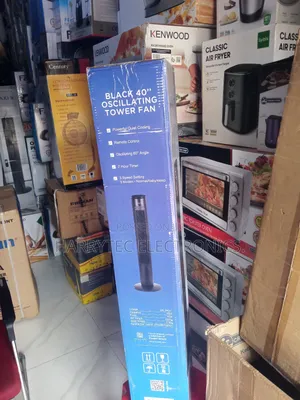 Maxi Oscillating Tower Fan 40" With 2 Years Warranty