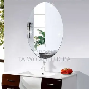 Frameless Mirror for the Living Room