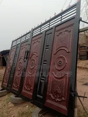 Fineless Iron Gate Open Door