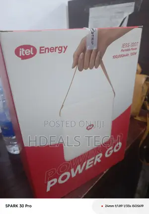 Itel Power Go 10000mah Power Bank–Fast Charging Long Lasting Battery