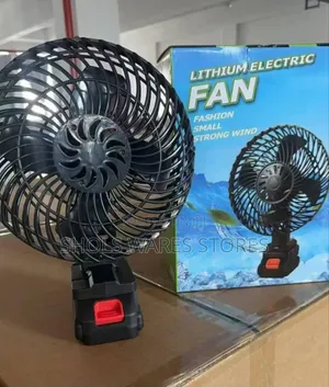 Lithium Rechargeable Battery Fan With Single and Double Battery