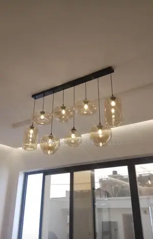 Modern Led Glass Dining Chandelier