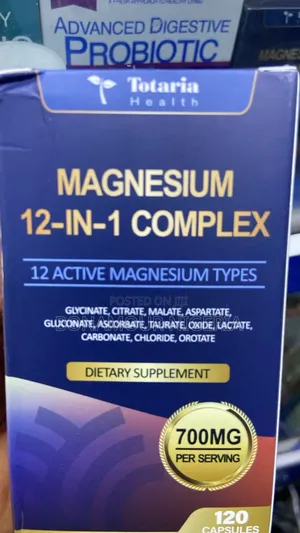 Totaria Magnesium 12-in-1 Complex 700mg X120 Capsules
