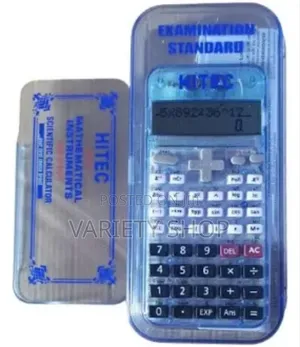 Scientific Calculator With Mathematical Instruments