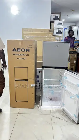 Aeon 138l Double Door Compact Freezer Fridge Art-138g