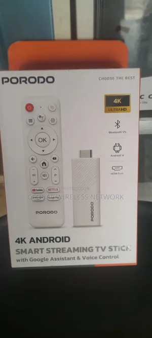 Porodo Android Smart Streaming Tv Stick