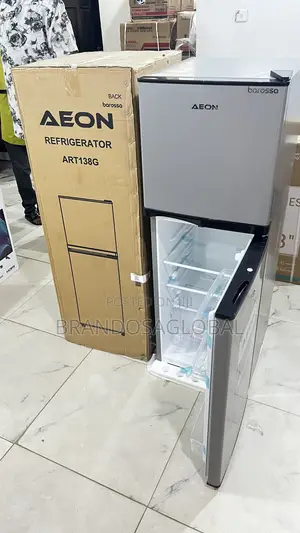 Aeon 138l Double Door Refrigerator Compact Cooling Solution Art-138g