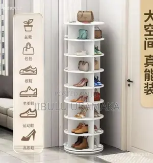 7-Layers Luxurious Rotating Shoe Rack