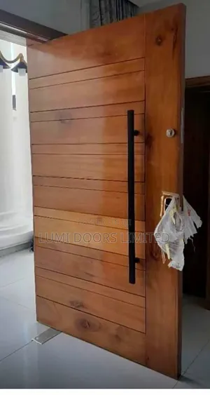 Pivot Security Wooden Door for Front Door