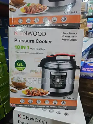 Silver Crest Multifunctional Digital Pressure Cooker Non Stick Pot