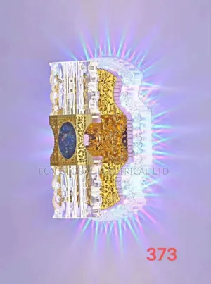 Luxury Crystal Gold Wall Light – Model 373