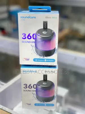 Anker Soundcore Glow Mini Portable Bluetooth Speaker.